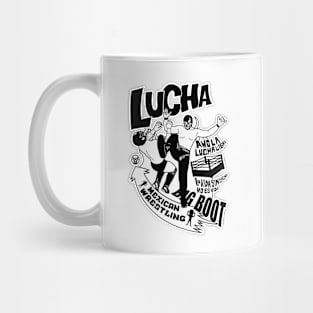 mexican wrestling lucha libre15mono Mug